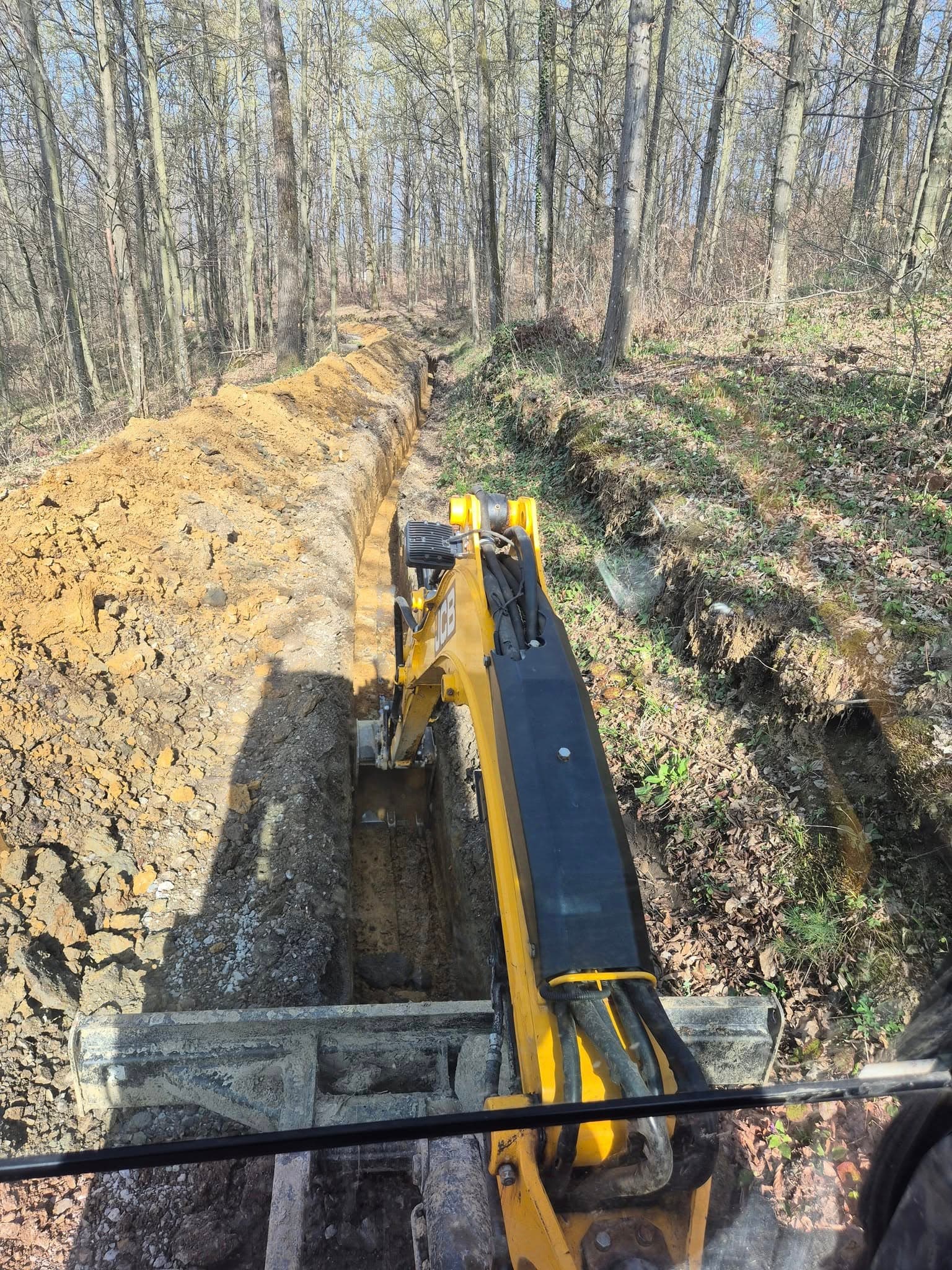 Iskop za priključak vode - slika 1